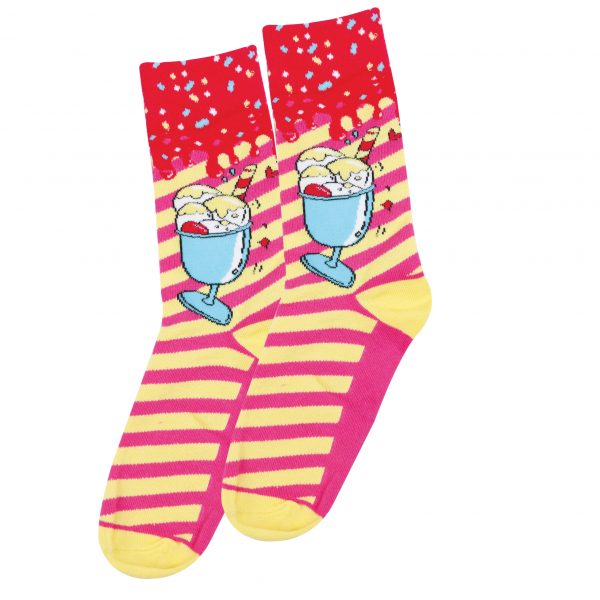 Sundae fun socks