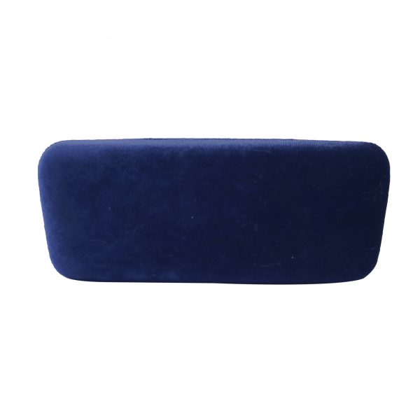 Navy velvet eyewear case