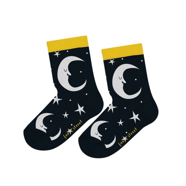 Toddler stars & moons socks