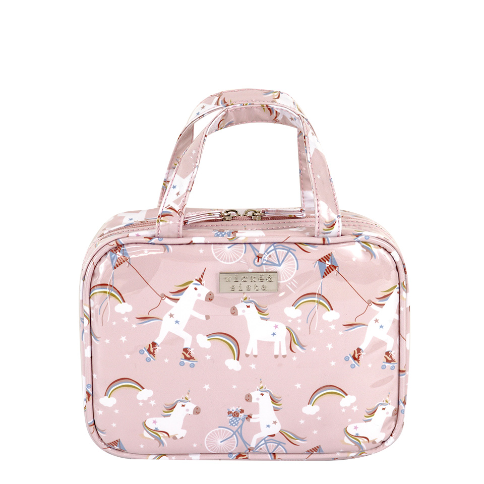 Unicorns at play large hold all - Wicked Sista | Cosmetic Bags ...