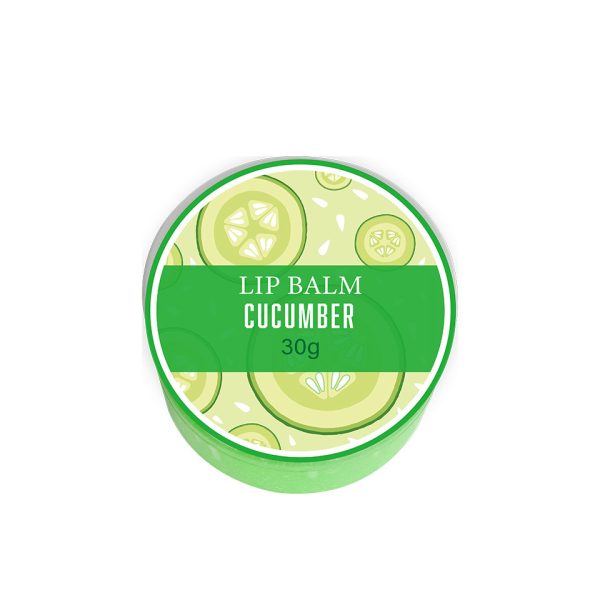 Cucumber fresh & fruity lip balm