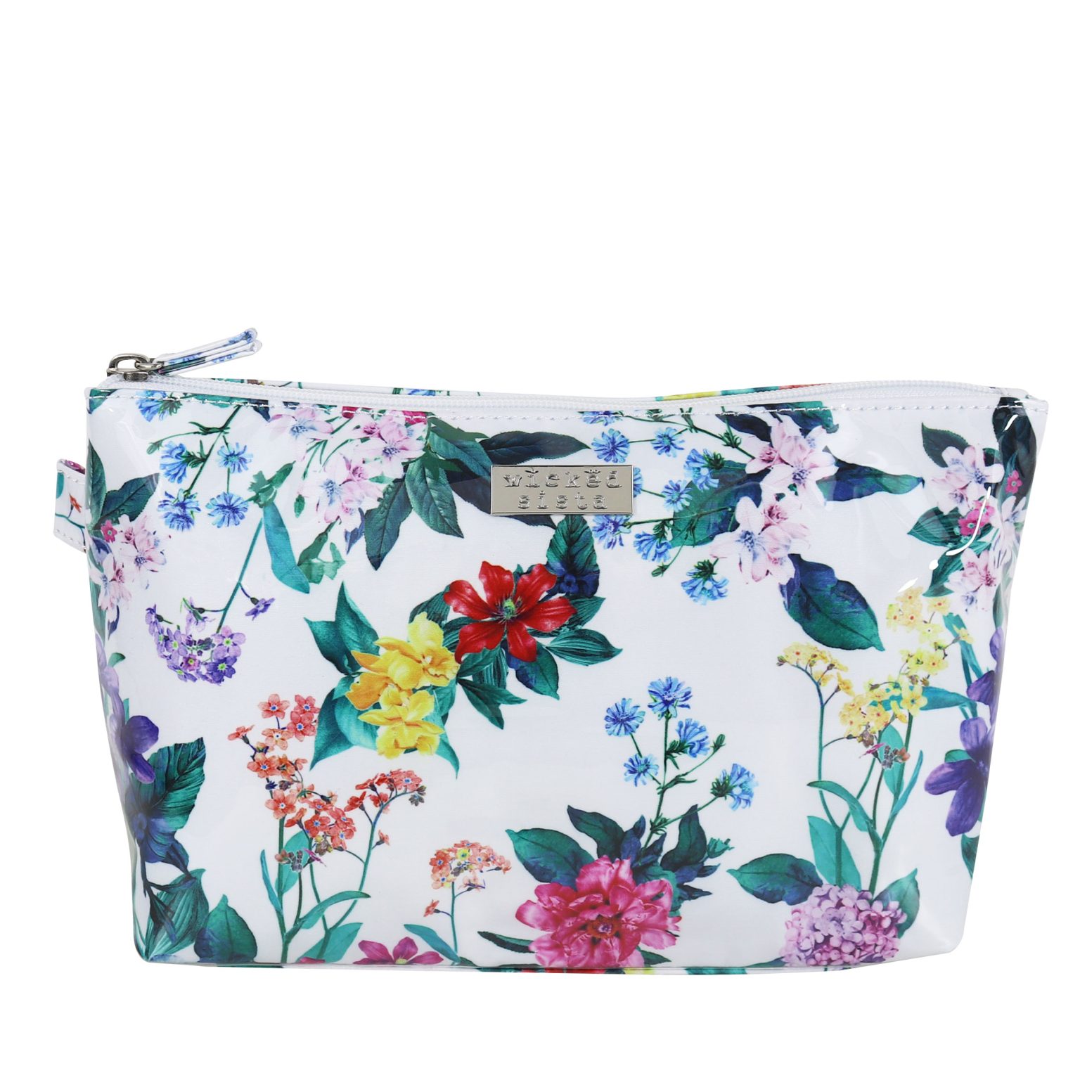 Blooming botanicals luxe large cosmetic bag - Wicked Sista | Cosmetic ...