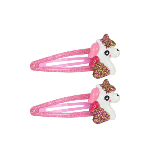 Candy the unicorn snap clips