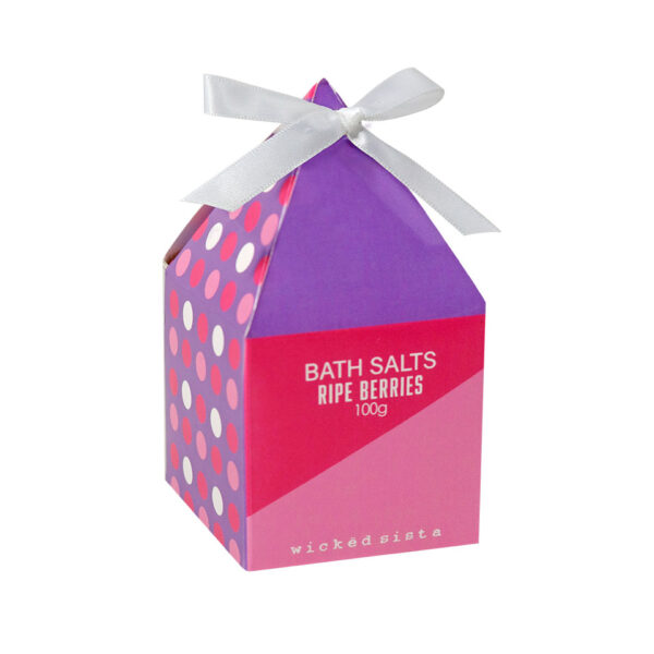 Ripe berries colour block bath salts