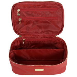 Premium red medium beauty case - Image 2